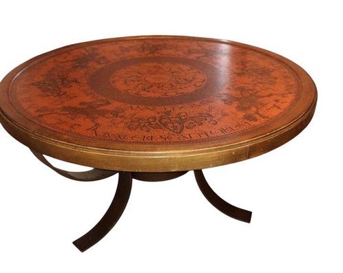 Salontafel - Smeedijzer - Tafel uit de jaren 1970 met, Antiek en Kunst, Curiosa en Brocante