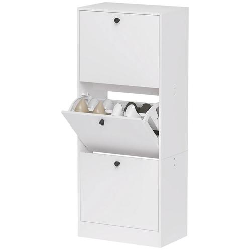TRUUSK Schoenenkast Met 3 Kleppen, Schoenenrek, Schoenenrek, Huis en Inrichting, Kasten | Schoenenkasten, Nieuw, Verzenden