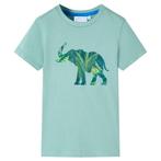 vidaXL Kindershirt 104 lichtkakikleurig, Verzenden, Nieuw