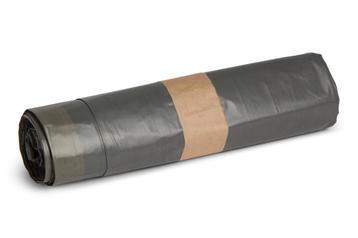 LDPE Afvalzak 60 x 80+5 cm T50 grijs + trekband - 15 x 20 st beschikbaar voor biedingen