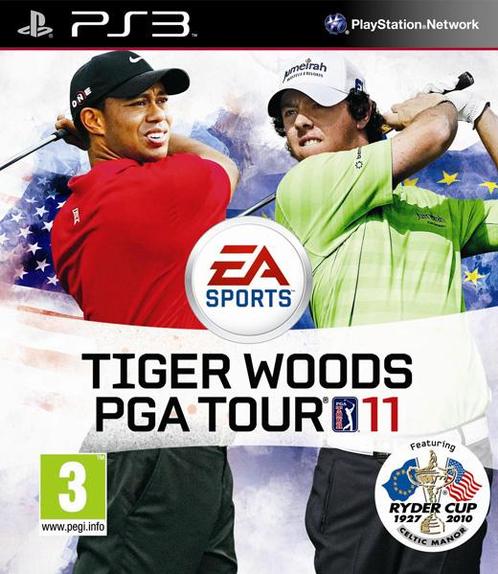 Tiger Woods PGA Tour 11-Standaard (PlayStation 3) Gebruikt, Spelcomputers en Games, Games | Sony PlayStation 3, Zo goed als nieuw