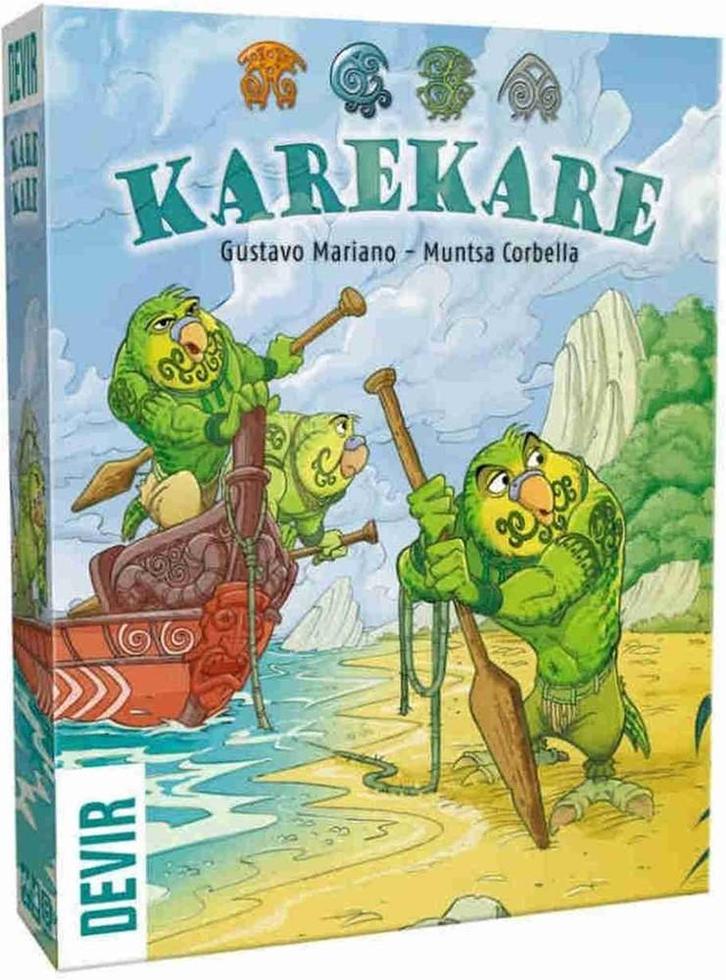 Karekare | Devir - Gezelschapsspellen, Hobby en Vrije tijd, Gezelschapsspellen | Bordspellen, Nieuw, Verzenden