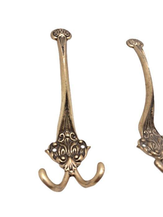 Set kapstokhaken (8) - Messing, Antiek en Kunst, Curiosa en Brocante