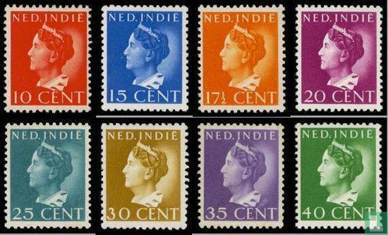 Nederlands-Indië - Koningin Wilhelmina - 1941, Postzegels en Munten, Postzegels | Nederlands-Indië en Nieuw-Guinea, Postfris, Verzenden