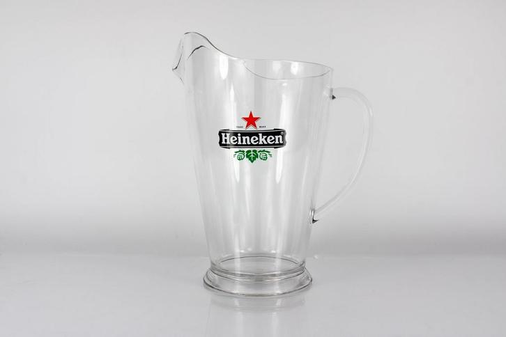 Heineken pitcher kunstof 1.8 liter, Huis en Inrichting, Keuken | Servies, Nieuw, Ophalen of Verzenden