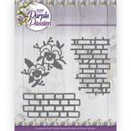 Dies - Precious Marieke - Purple Passion -Wall with Pansies, Verzenden, Nieuw, Overige thema's, Pons of Mal