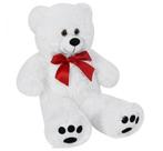 Monzana Teddybeer - Pluche - 50cm - Wit (Knuffels), Verzenden, Nieuw