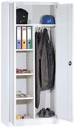 Lockers Garderobekast met Hang en Leg 2 Deurs Lichtgrijs, Ophalen of Verzenden, Nieuw in verpakking
