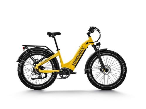 Hicker HIMIWAY ZEBRA LONGE RANGE YELLOW 2024, Fietsen en Brommers, Elektrische fietsen, Nieuw, Overige merken, Ophalen