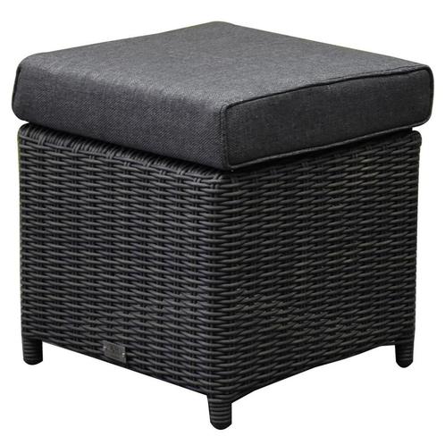 AVH Voetenbank premium 45x45xH45 cm antraciet, Tuin en Terras, Tuinmeubel-accessoires, Nieuw, Ophalen of Verzenden