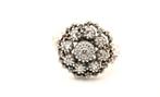 Ring - 19.2 kt. Geel goud - Diamanten, Sieraden, Tassen en Uiterlijk, Ringen, Nieuw