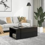 3-delige Salontafel Set Hoogglans Zwart 60x60x38 cm