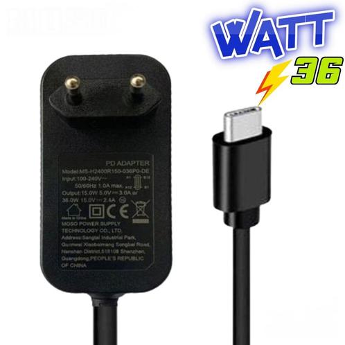 Zazitec ZT-PD36C PD Fast charger 36W USB Type C Quick Charge, Computers en Software, Laptop-opladers, Nieuw, Ophalen of Verzenden