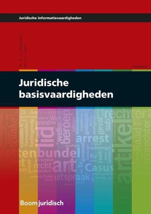 Juridische basisvaardigheden, 9789462905085, Boeken, Studieboeken en Cursussen, Zo goed als nieuw, Verzenden