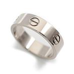 Cartier - Ring - Love - 18 karaat Witgoud, Sieraden, Tassen en Uiterlijk, Ringen, Nieuw