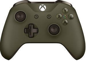 Xbox One S Controller Military Green (Xbox One Accessoires), Spelcomputers en Games, Spelcomputers | Xbox One, Zo goed als nieuw