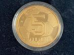 Nederland. 5 Gulden 2000 EK Voetbal (Proof) met groot en