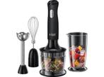 Russell Hobbs 24702-56 Desire Matte Black 3-in-1 Staafmixer, Verzenden, Zo goed als nieuw