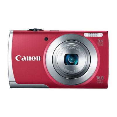 Canon PowerShot A2500 Digitale Compact Camera - Rood, Audio, Tv en Foto, Fotocamera's Digitaal, Zo goed als nieuw, Verzenden