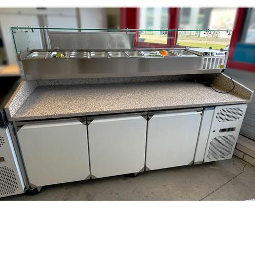 PIZZAWERKBANK NIEUW | 2 m met 3 deur, Zakelijke goederen, Horeca | Keukenapparatuur, Nieuw in verpakking, Koelen en Vriezen, Ophalen of Verzenden