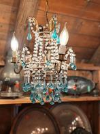 Kroonluchters Italiaans Frans kristal groot gerestaureerd, Ophalen, Zo goed als nieuw