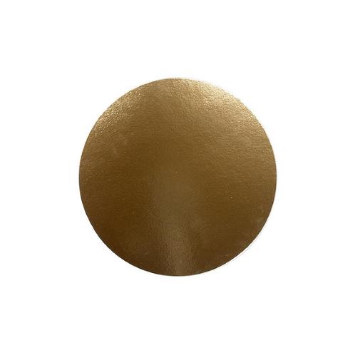 Taartkarton Goud/Wit Ø20cm per stuk, Hobby en Vrije tijd, Taarten en Cupcakes maken, Nieuw, Verzenden