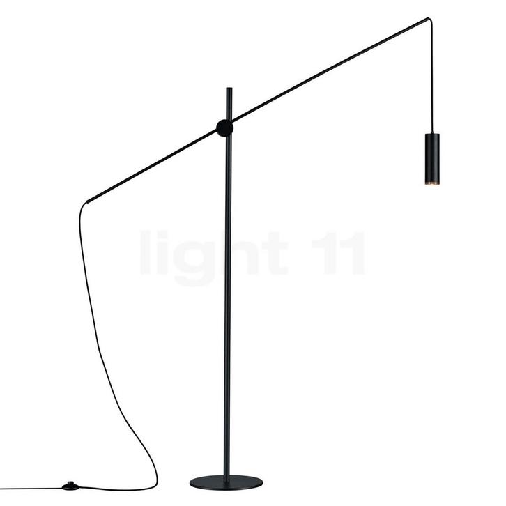 Hell Polo Booglamp, zwart (Staande lampen, Binnenlampen), Huis en Inrichting, Lampen | Vloerlampen, Nieuw, Verzenden