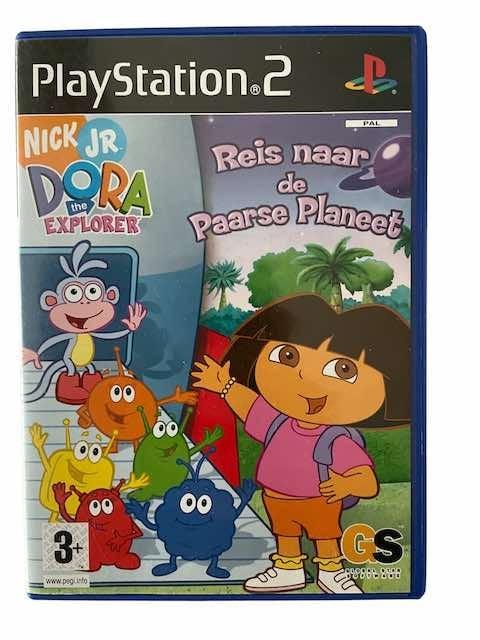 Dora The Explorer Reis Naar De Paarse Planeet (PS2), Spelcomputers en Games, Games | Sony PlayStation 2, Verzenden