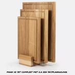 HOCHO CutX Snijplank - Eikenhout - 350x250x20mm - Hard Wa..., Huis en Inrichting, Ophalen of Verzenden, Nieuw