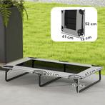 TRUUSK Verhoogd Opvouwbaar Hondenbed - Outdoor Ligstoel Met, Verzenden, Nieuw