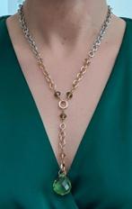 Zonder minimumprijs - Ketting met hanger - 18 karaat Zilver,, Sieraden, Tassen en Uiterlijk, Antieke sieraden