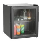 Bartscher Minibar | 46L | Zwart | +4°C/+18°C | Statisch | 43, Ophalen of Verzenden, Nieuw