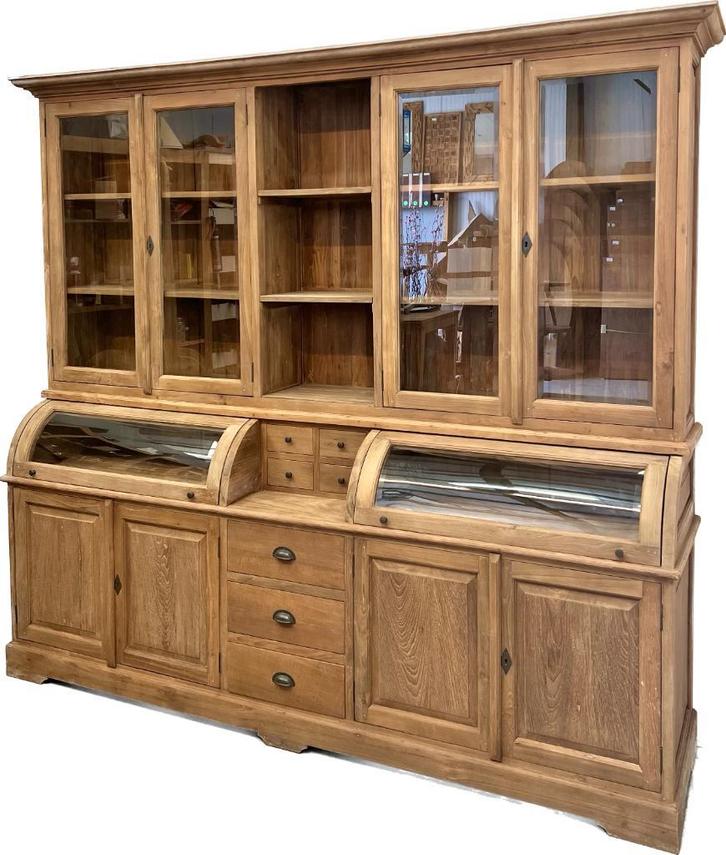 Kruidenierskasten van massief hout !!UIT VOORRAAD GELEVERD!!, Huis en Inrichting, Kasten | Buffetkasten, Nieuw, Met lade(s), Met deur(en)