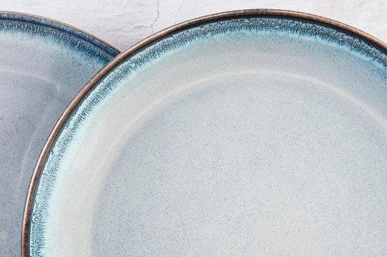 2dekans | bord GENESIS Ø27cm - 6 stuks - Sea, Huis en Inrichting, Keuken | Servies, Zo goed als nieuw, Ophalen of Verzenden