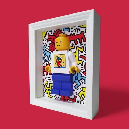 BADFACE (XXI) - Tribute to Lego Keith Haring Edition, Antiek en Kunst, Kunst | Schilderijen | Modern
