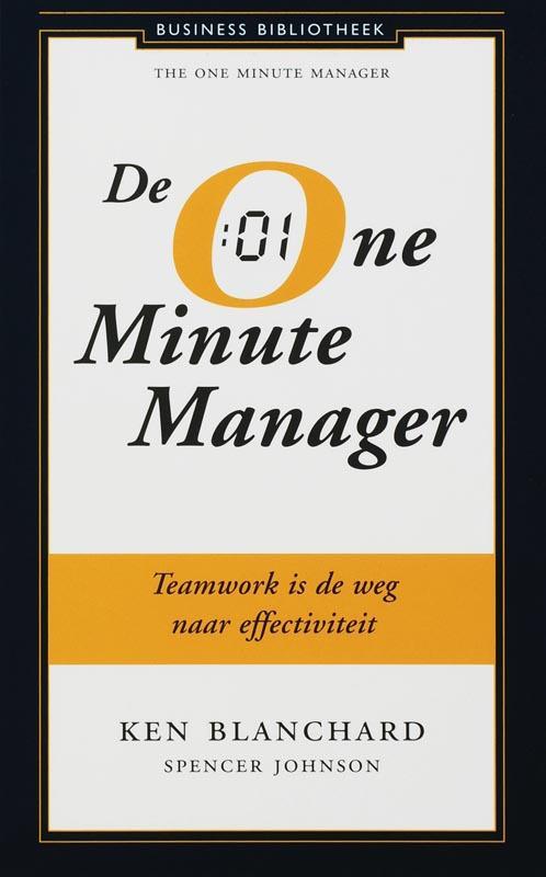 Business bibliotheek - De One Minute Manager 9789047000037, Boeken, Economie, Management en Marketing, Gelezen, Verzenden