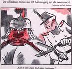 Spotprent over bezuinigingen op het leger (lijst optie), Verzenden