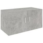 Hangkast 80x39x40 cm spaanplaat betongrijs (Kasten), Huis en Inrichting, Verzenden