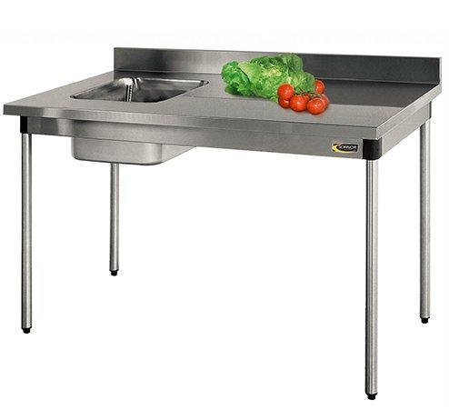 Spoelbak van AISI 304L RVS | Spoelbak Links | 3 formaten, Zakelijke goederen, Horeca | Meubilair en Inrichting, Verzenden