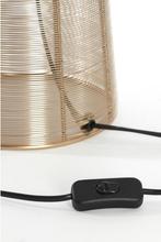 2dekans | Light & Living Tafellamp Aboso - Goud - Ø24cm -, Ophalen of Verzenden, Zo goed als nieuw