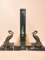 Boekensteunen (2) - Marmer, Brons - Art Deco boekensteunen, Antiek en Kunst