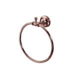 Handdoekhouder Sapho Perla Rond 18x22.3 cm Rose Goud, Ophalen of Verzenden, Nieuw, Bad