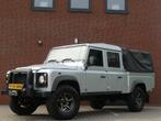 Land Rover Defender 2.2 D 130 E Crew Cab 5 Persoons Airco, Auto's, Bestelauto's, Land Rover, Nieuw, Zilver of Grijs, Lease