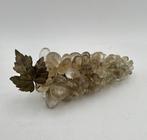 sculptuur, Magnificent and Large Vintage Quartz Grape