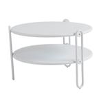 *WOONWINKEL* Bodio Amin Ronde Salontafel Buiten Wit, Verzenden, Nieuw