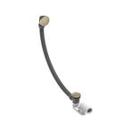 Badoverloopset MAY Incl. Sifon Geborsteld Mat Goud PVD, Doe-het-zelf en Verbouw, Sanitair, Ophalen of Verzenden, Nieuw, Chroom