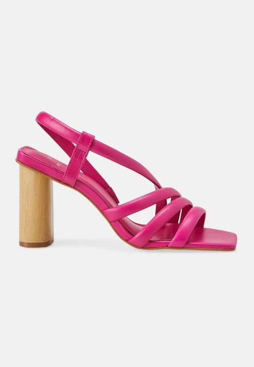Mangará Cedro Dames sandalen Geitenleer - 8cm Hak - Roze, Kleding | Dames, Schoenen, Roze, Nieuw, Sandalen of Muiltjes, Verzenden