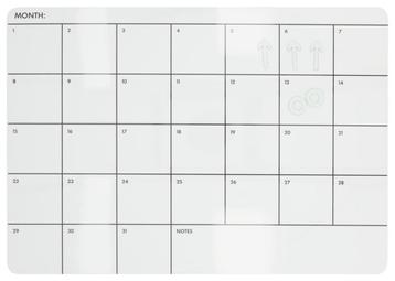 HEMA Whiteboard 28x39 maandplanner sale