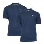 Donnay Donnay Heren - 2-Pack - Polo shirt Noah - Navy, Kleding | Heren, Polo's, Verzenden, Nieuw