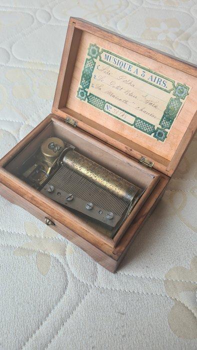 Paillard & Cie - Muziekdoos - Zwitserland - 1850-1900 -, Antiek en Kunst, Antiek | Klokken